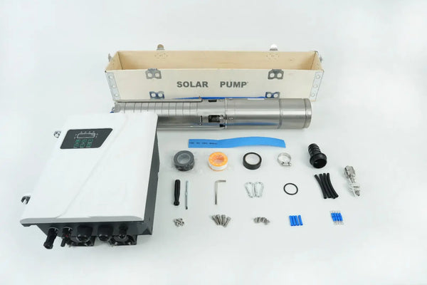 High-efficiency 4DSC-A/D 3 kW Solar Submersible Pump Brushless with durable design, reliable performance, and solar panel kit compatibility for sustainable water pumping.