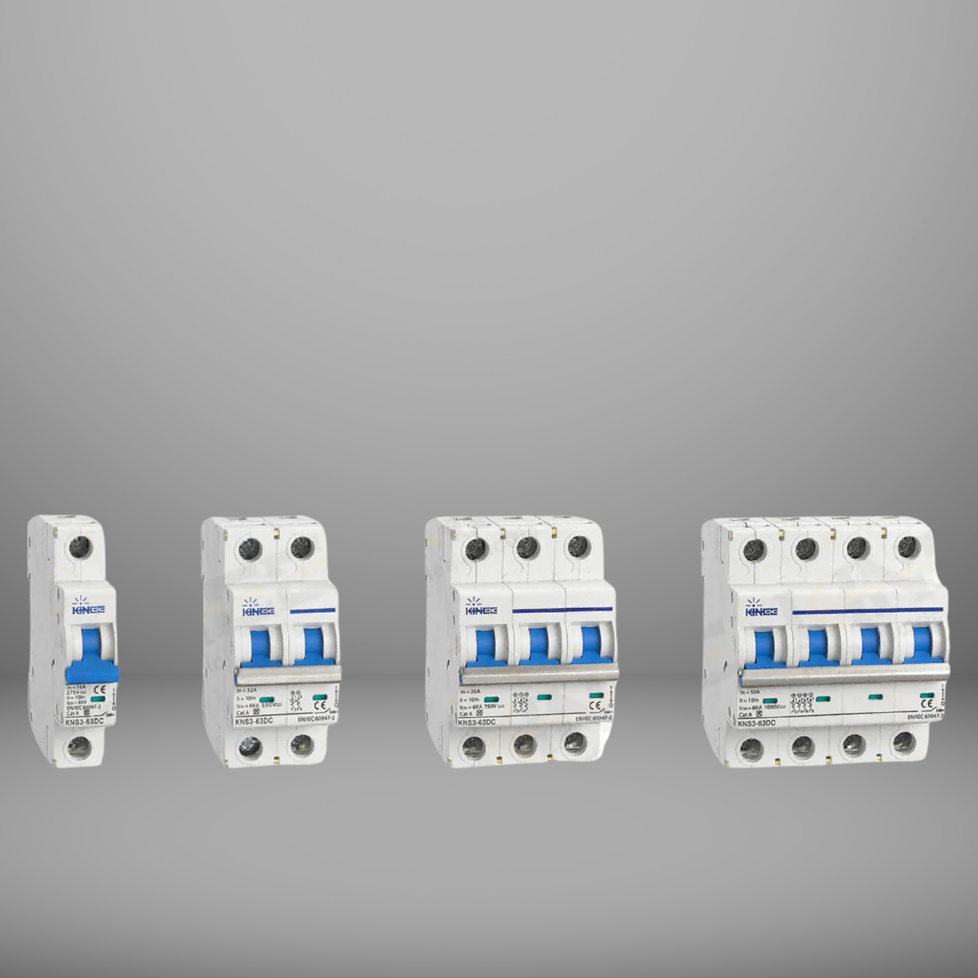 Kinee DC Type 2 Pole MCB – high-quality miniature circuit breaker designed for reliable DC circuit protection, featuring durable construction, easy installation, and efficient overcurrent safety for solar and industrial applications.