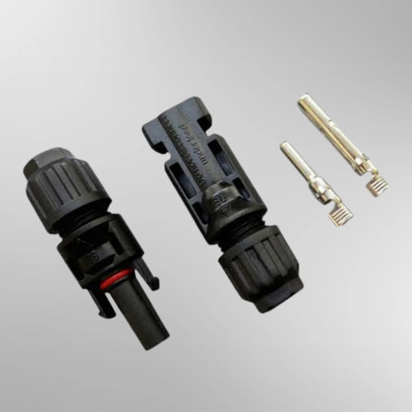 High-quality MC4 connector 1000V for secure and efficient solar panel connections, designed for durable performance in solar energy systems.