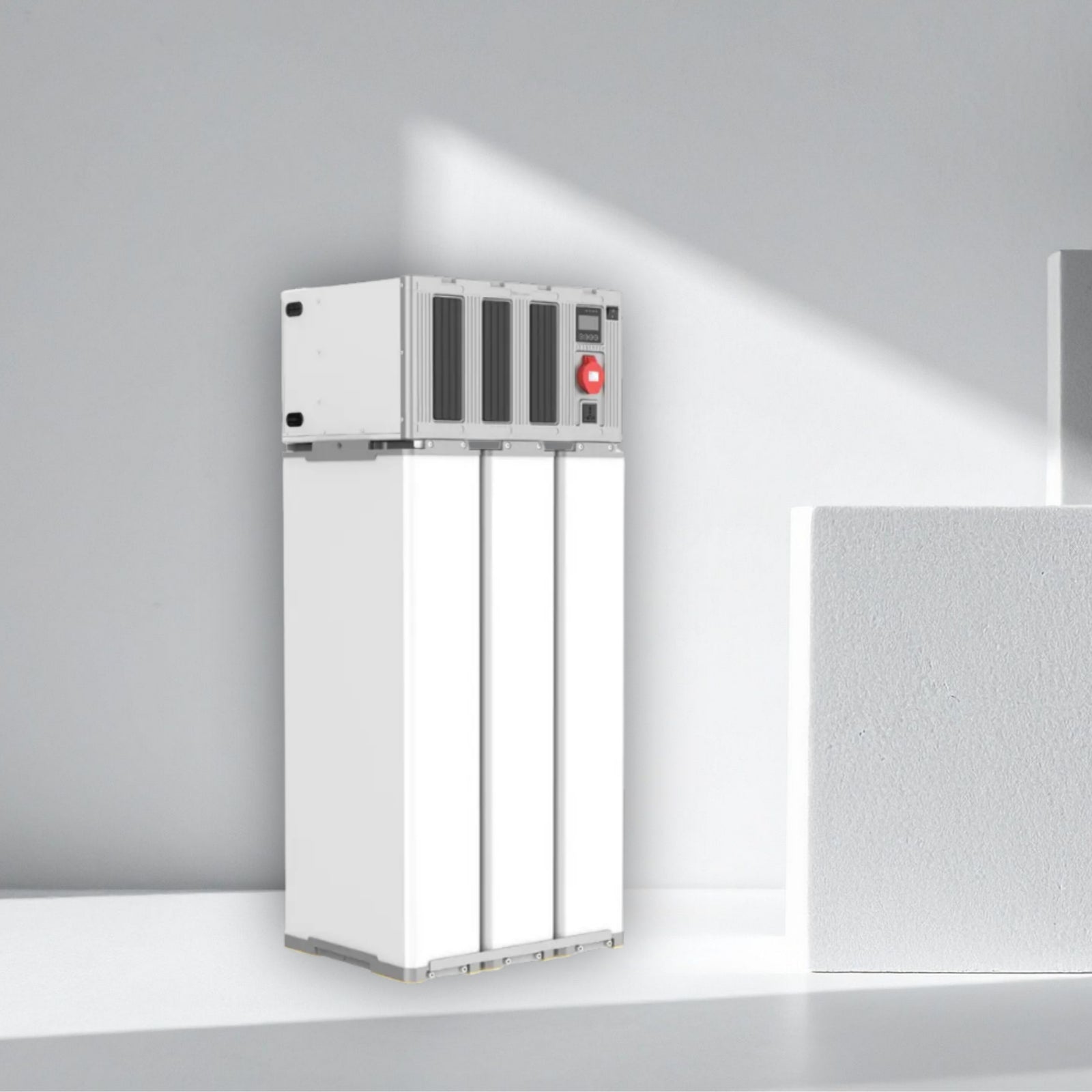 Smart Power Station for home backup with portable 1000W capacity and renewable energy panel support