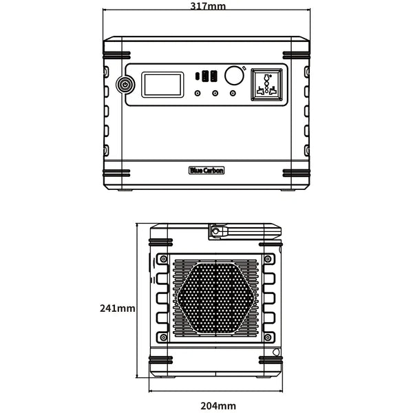 1kWh SOLAR-STORAGE-APPLICATION  INTEGRATED SYSTEM