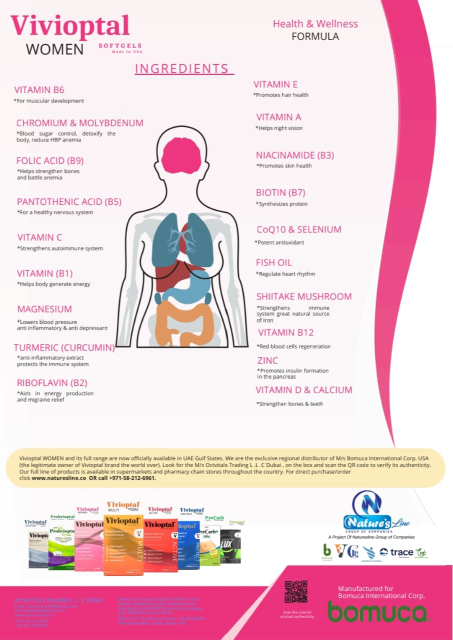 Vivioptal Gel Women supplement for daily female wellness and nutritional support.