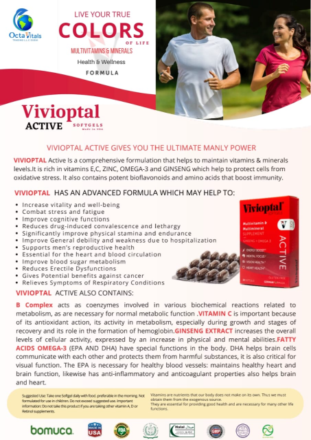 Vivioptal Softgels Active